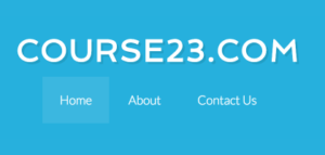 Course23.com Home Page Image